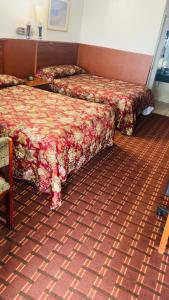 Postel nebo postele na pokoji v ubytování Executive Inn Robstown
