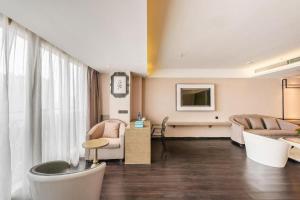 Posezení v ubytování Xana Lite Guiyang Huaguoyuan Shuangzi Towers