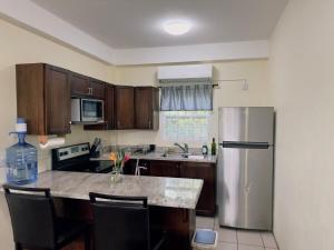 Una cocina o cocineta en Itopia