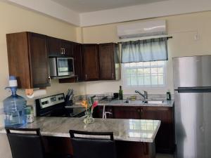 Una cocina o cocineta en Itopia