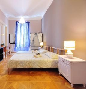 Postel nebo postele na pokoji v ubytování B7 Hostal