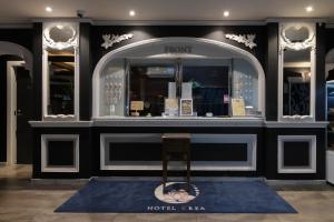 Lounge nebo bar v ubytování ホテル クレア
