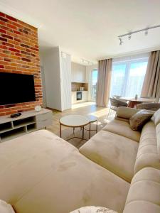 Χώρος καθιστικού στο Apartament DanHouse 4
