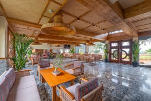 Area soggiorno di White Wharf Beach Resort Morjim Goa