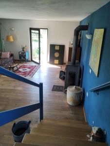 Ένα ή περισσότερα κρεβάτια σε δωμάτιο στο Casa Rosa Istria