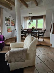 Posezení v ubytování Gästehaus Senger