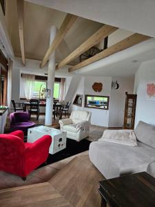 Posezení v ubytování Gästehaus Senger