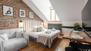 Posezení v ubytování Aparthotel Delta Boutique