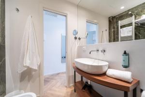 A bathroom at Hotel Majestic