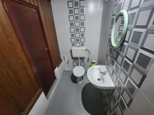 Koupelna v ubytování Riverine Heritage Resort