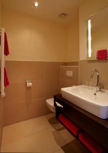 Koupelna v ubytování Hotel Gasthof Zur Post