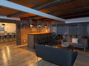 Kuchyň nebo kuchyňský kout v ubytování Tula Guest Farm