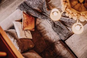 Posezení v ubytování Hotel Glücksschmiede - Hinterglemm