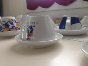 Set per la preparazione di tè e caffè presso B&B Daniel