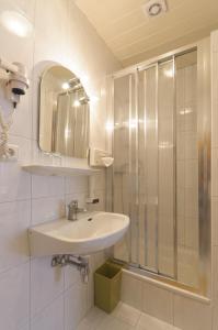 Koupelna v ubytování Hotel Tautermann