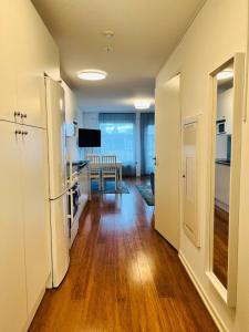 Kuchyň nebo kuchyňský kout v ubytování Continental Apartment Hotel Sollentuna