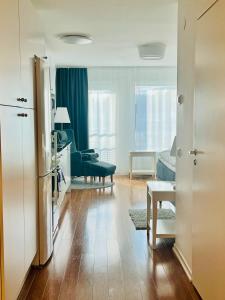 Posezení v ubytování Continental Apartment Hotel Sollentuna