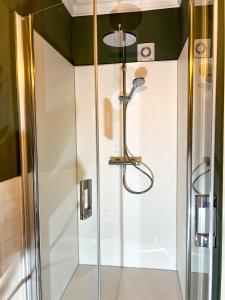 Koupelna v ubytování B&B in schönem altem Bauernhaus