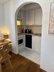 Kuchyň nebo kuchyňský kout v ubytování Apartment Euforia + 7 fotografií