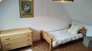 Postel nebo postele na pokoji v ubytování Gîte Lann Er Viline + 51 fotografií