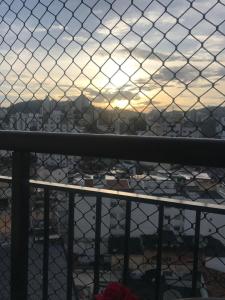 Východ nebo západ slunce při pohledu z apartmánu nebo okolí