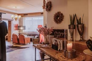 Posezení v ubytování Hotel Glücksschmiede - Hinterglemm