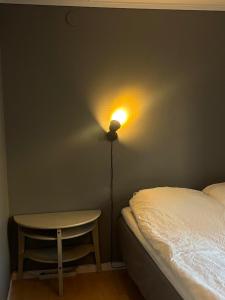 Letto o letti in una camera di Rum mitt stan