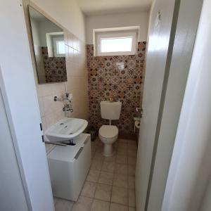 Koupelna v ubytování Ferienhaus am Edersee-scheid