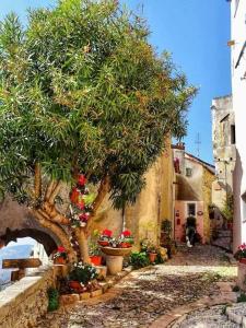 Giardino di Lovely House with private pool 3X2 with jacuzzi and breakfast with garden and BBQ next seaside and train station