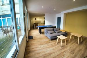 Posezení v ubytování Chambre 25m2, SDB PV, 3 pers, Centre, 160m2, WIFI