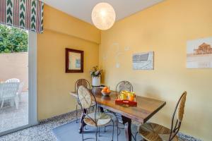 Zona de estar de Neptuno 1 Simple Apartment in Port de Soller