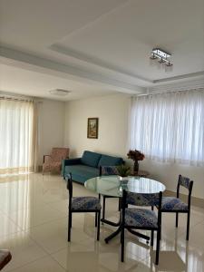 Et opholdsområde på Apartamento Mobiliado Completo