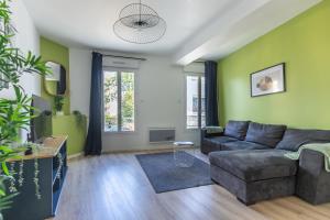 Χώρος καθιστικού στο Le Terrazza - T3 hyper-centre avec terrasse privative