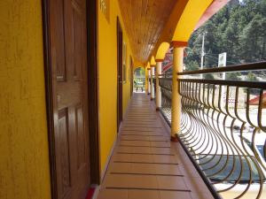 Balkón nebo terasa v ubytování Hotel Ecológico Temazcal