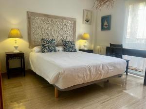 Postel nebo postele na pokoji v ubytování Residencia La Mina - Albir