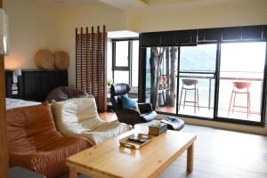 Seating area sa 眠眠細語溫泉套房