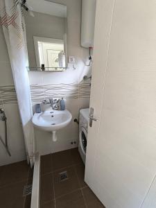 Vannituba majutusasutuses Apartman Removic