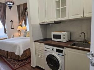 Η κουζίνα ή μικρή κουζίνα στο VANSVEL Boutique Apartment 14 +23 φωτογραφίες