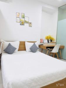 Postel nebo postele na pokoji v ubytování Hello SaiGon Homestay + 37 fotografií