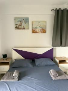 Postel nebo postele na pokoji v ubytování Villa Spartandom