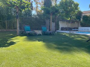 Zahrada ubytování Villa avec piscine