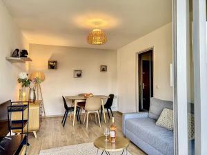 Χώρος καθιστικού στο Cosy 2P hypercentre Deauville - Tout à pied ! +20 φωτογραφίες