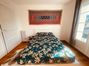 Postel nebo postele na pokoji v ubytování Maharaja - Grande Maison & Terrasse Plage