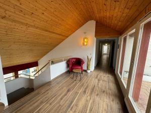 A seating area at Double Room with view