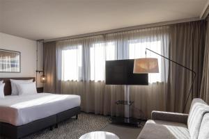 Voodi või voodid majutusasutuse Scandic Nürnberg Central toas