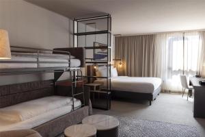 Voodi või voodid majutusasutuse Scandic Nürnberg Central toas