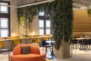 Istumisnurk majutusasutuses Scandic Nürnberg Central