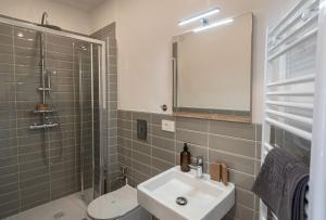 Koupelna v ubytování B&B San Gabriele