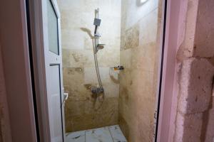 A bathroom at hotels crazy horse