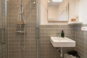 Koupelna v ubytování B&B San Gabriele